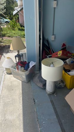 Free Lamps Free Furniture household items kitchen items nails dvds