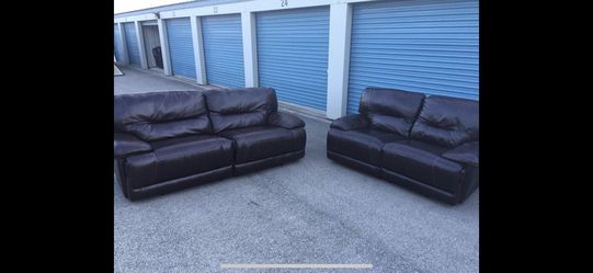 Power Reclining Couch And Loveseat