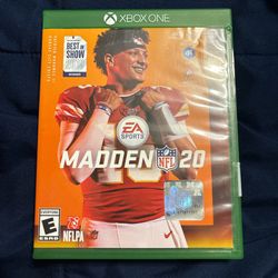 Madden 20 Xbox 1