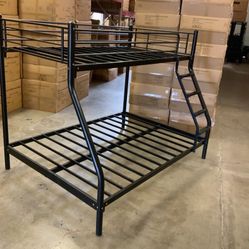 Twin Bed, Full Bed, Twin Full Bunkbed, Twin Full Bunk Bed, Sturdy 