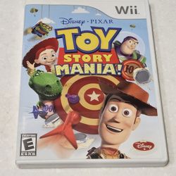 Nintendo Wii Disney Pixar Toy Story Mania Video Game