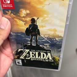 Nintendo Switch Game- Zelda Breath Of The Wild