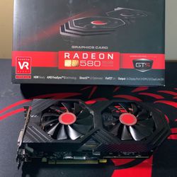 RADEON  580 XFX  8gb GPU