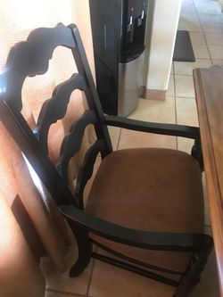 Dining table with 8 chairs