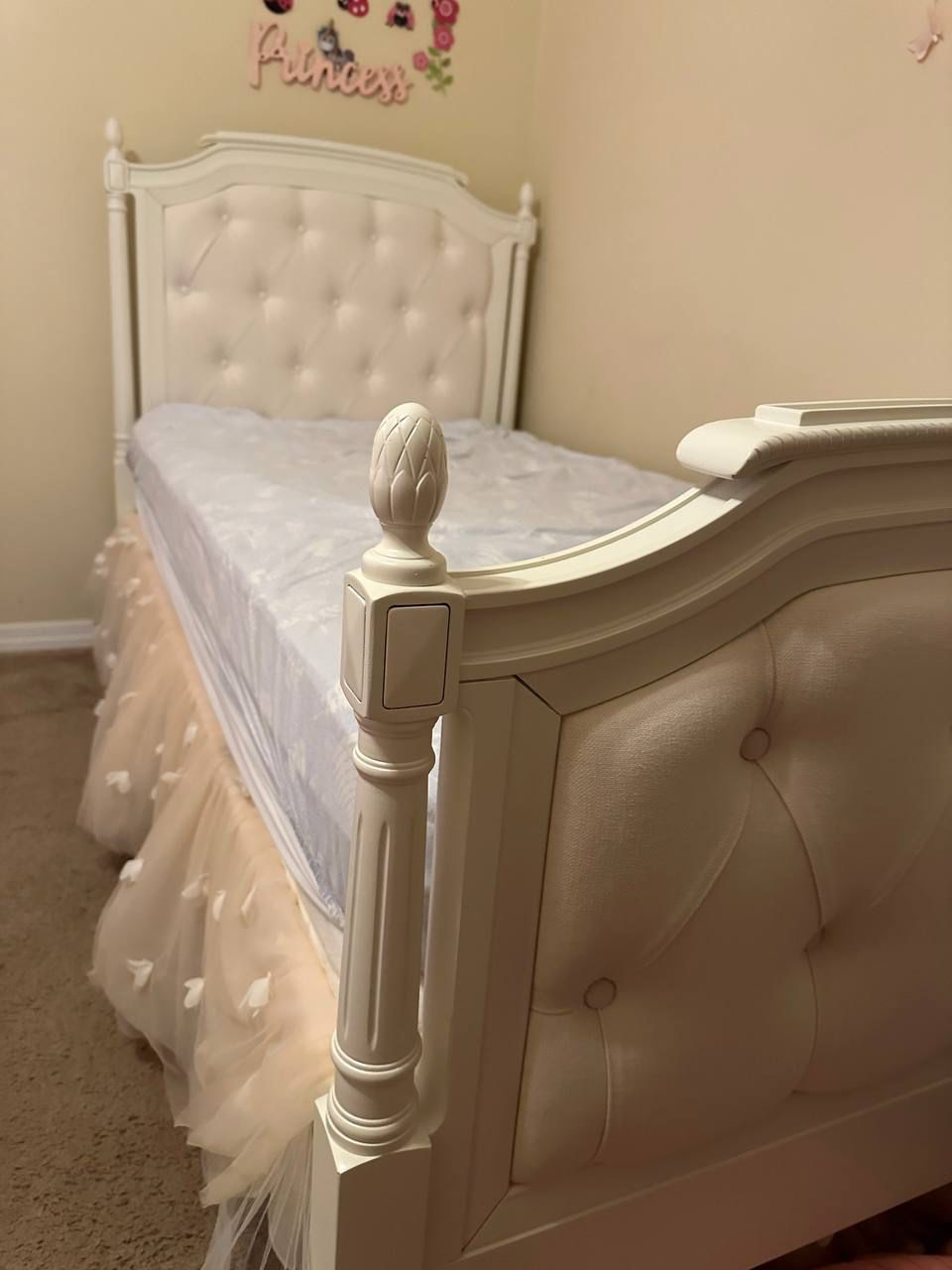 Pottery Barn Blythe Upholstered Bed