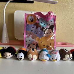 Disney Tsum Tsum Miniature Plush & Bag