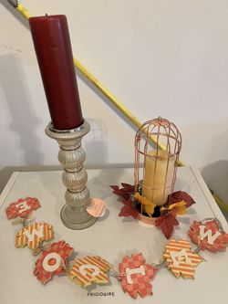 Harvest Decorations All Shown For $5 Total
