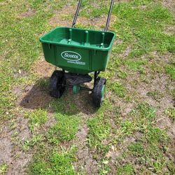 Fertilizer Spreader.