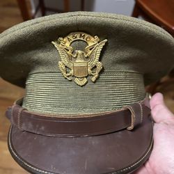 Ww2 Texas A&M Officer Crusher Hat
