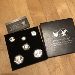 Limited Edition Silver Proof Set American Eagle Collection