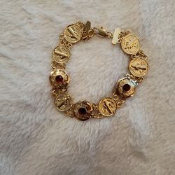 San Benito Coins Bracelet 