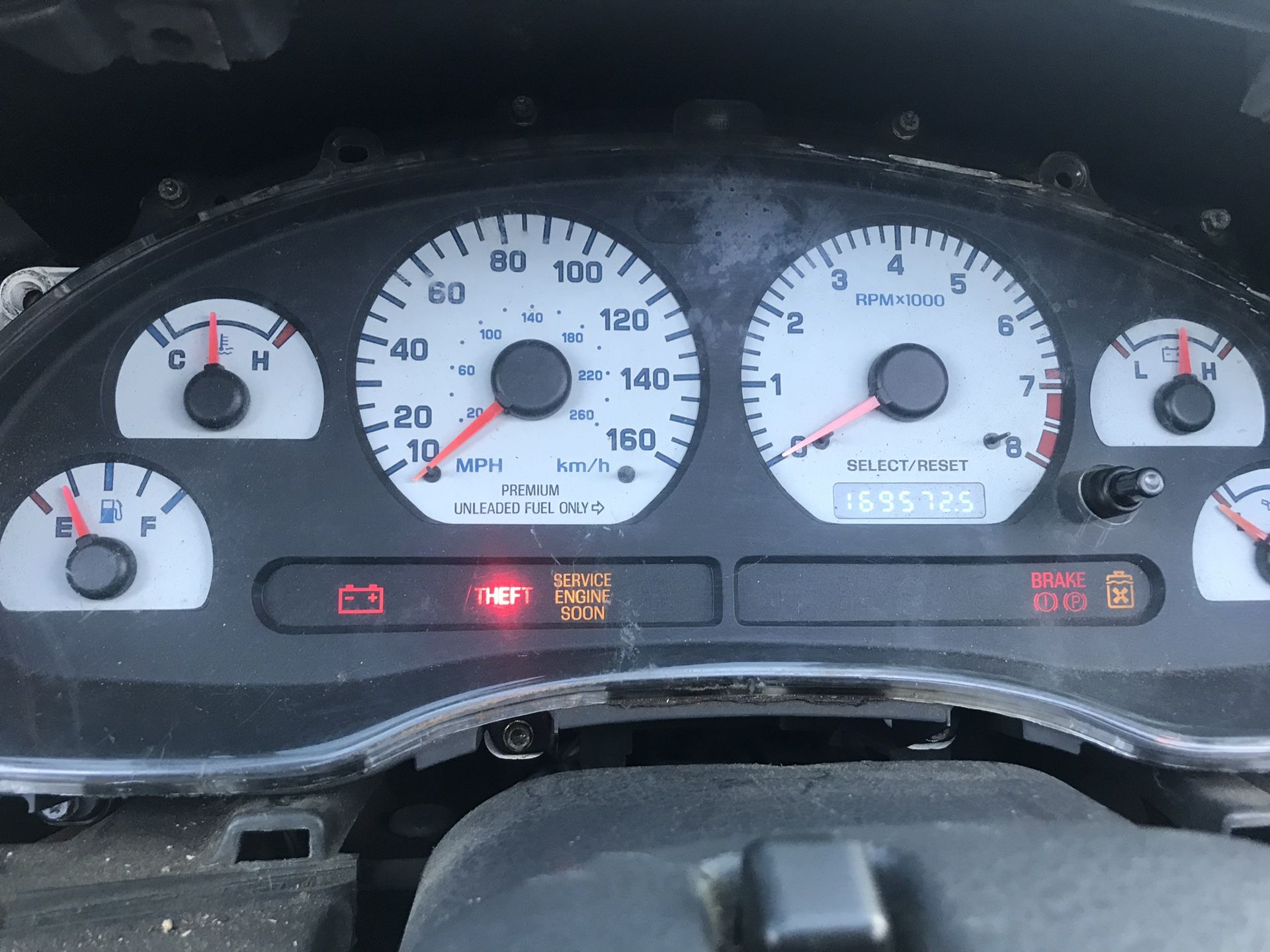 19992004 mustang cobra instrument cluster speedometer for Sale in Los