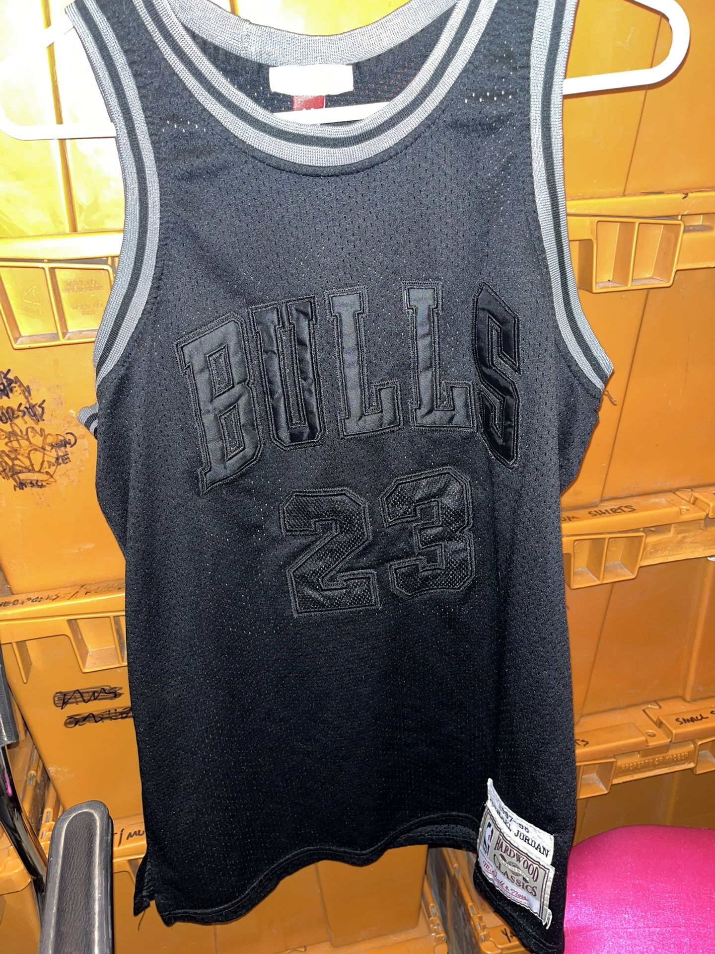 Vintage Rare Black/grey Michael Jordan Jersey