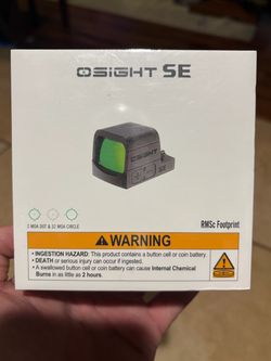 OSIGHT SE Green Dot RMSc footprint (NEW)