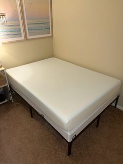 Brand New Full Mattress, Box Spring, and Bed Frame