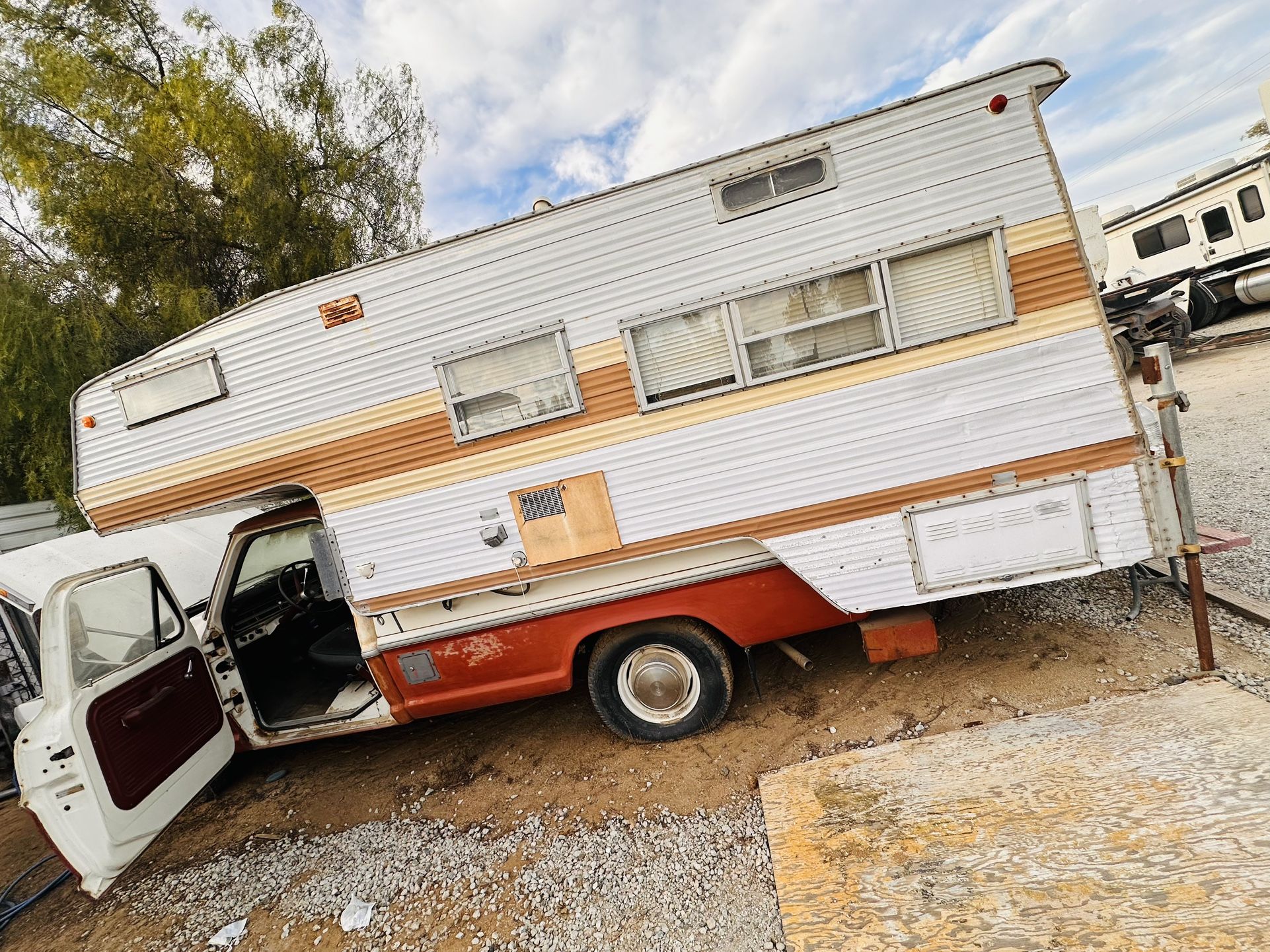 Vintage Truck Camper