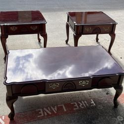 Coffee Table And End Tables