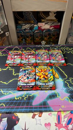 Pokemon Chaos Rising booster packs