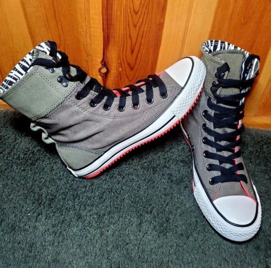 RARE NEW Converse All Star X Hi Roll Down Women