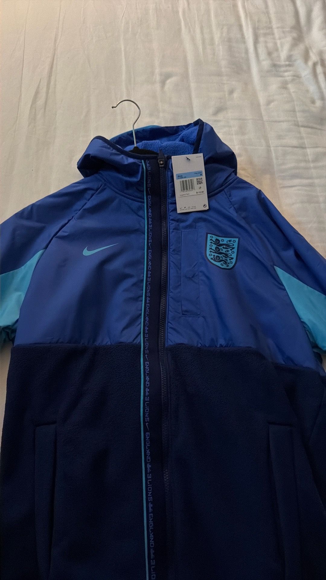 Nike x Team England fleece hoodie