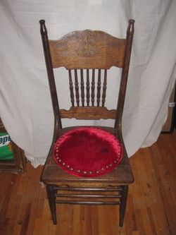 Antique Oak Chair