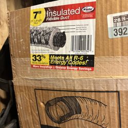 Air Conditioning Ducts  7 Inches Two Boxes 25 Feet and 4 Inches One Box 25 Feet S
