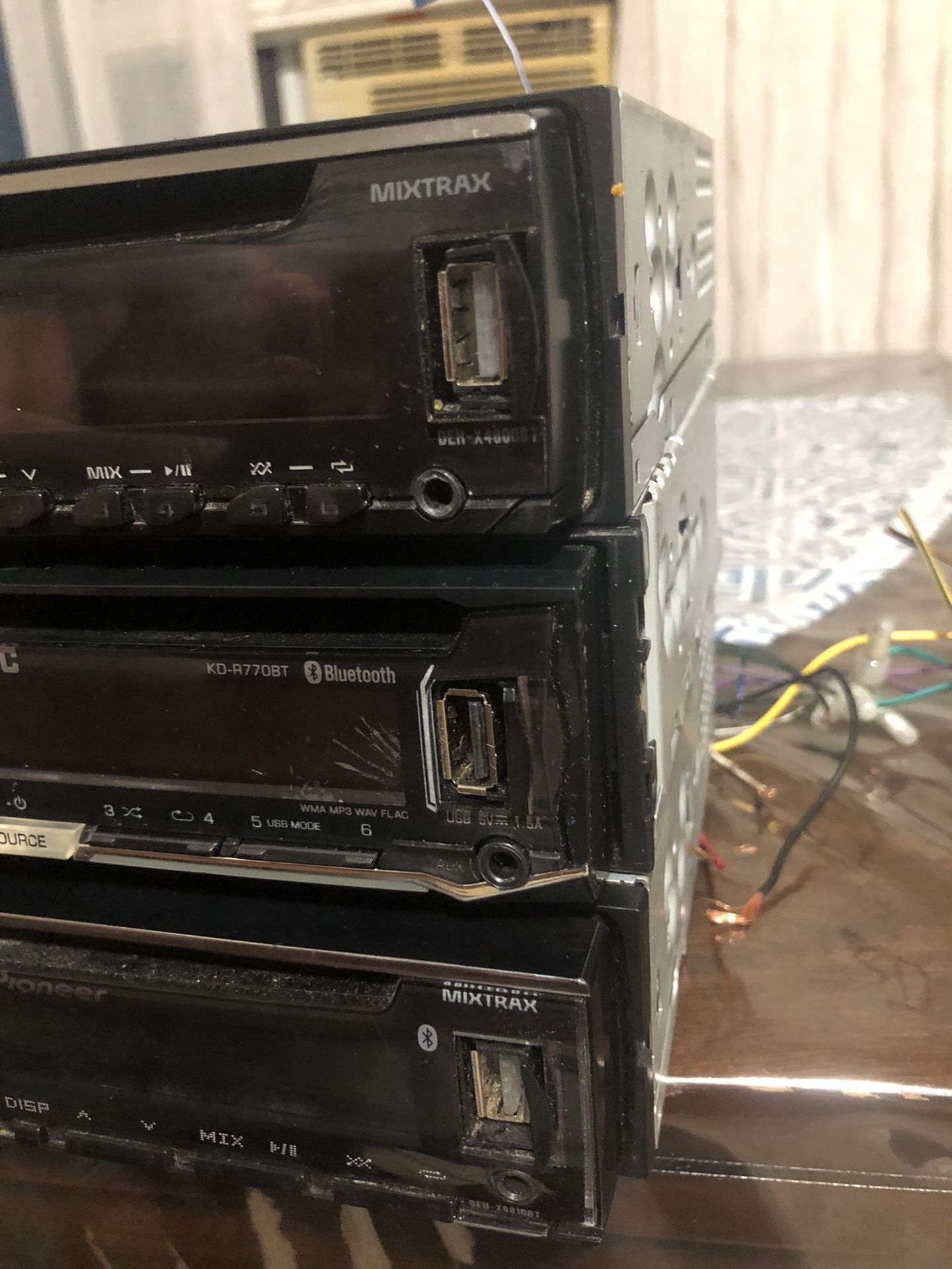 Pioneer Bluetooth Stereo And JVC Bluetooth Stereo All for $70 Or $30 Each