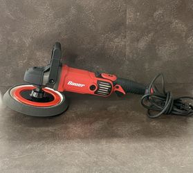 BAUER 12 Amp 7" Variable-Speed Rotary Polisher / Sander – Working Condition