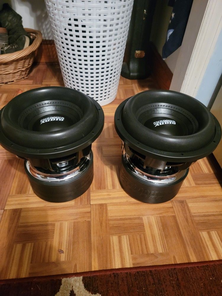 Sundown 12 ZV6 Subs. New!