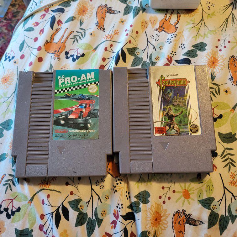 Two Nes Nintendo Games