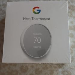 Google Nest Thermostat ( White ) $80 Obo!! 