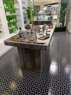 two large table