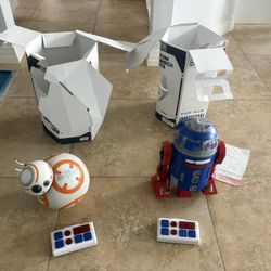BB8 and R2D2 Remote Control Made At Disneyland 