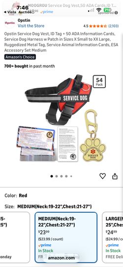 Dog harness #Y