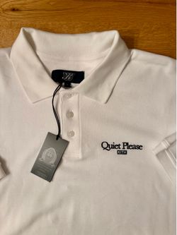 Kith x Wilson “Quiet Please” polo, Large