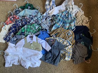 Baby boy clothes size 12 months & 18 months