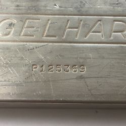 999 Pure / 100 Oz Vintage Edleheart Silver Bar 