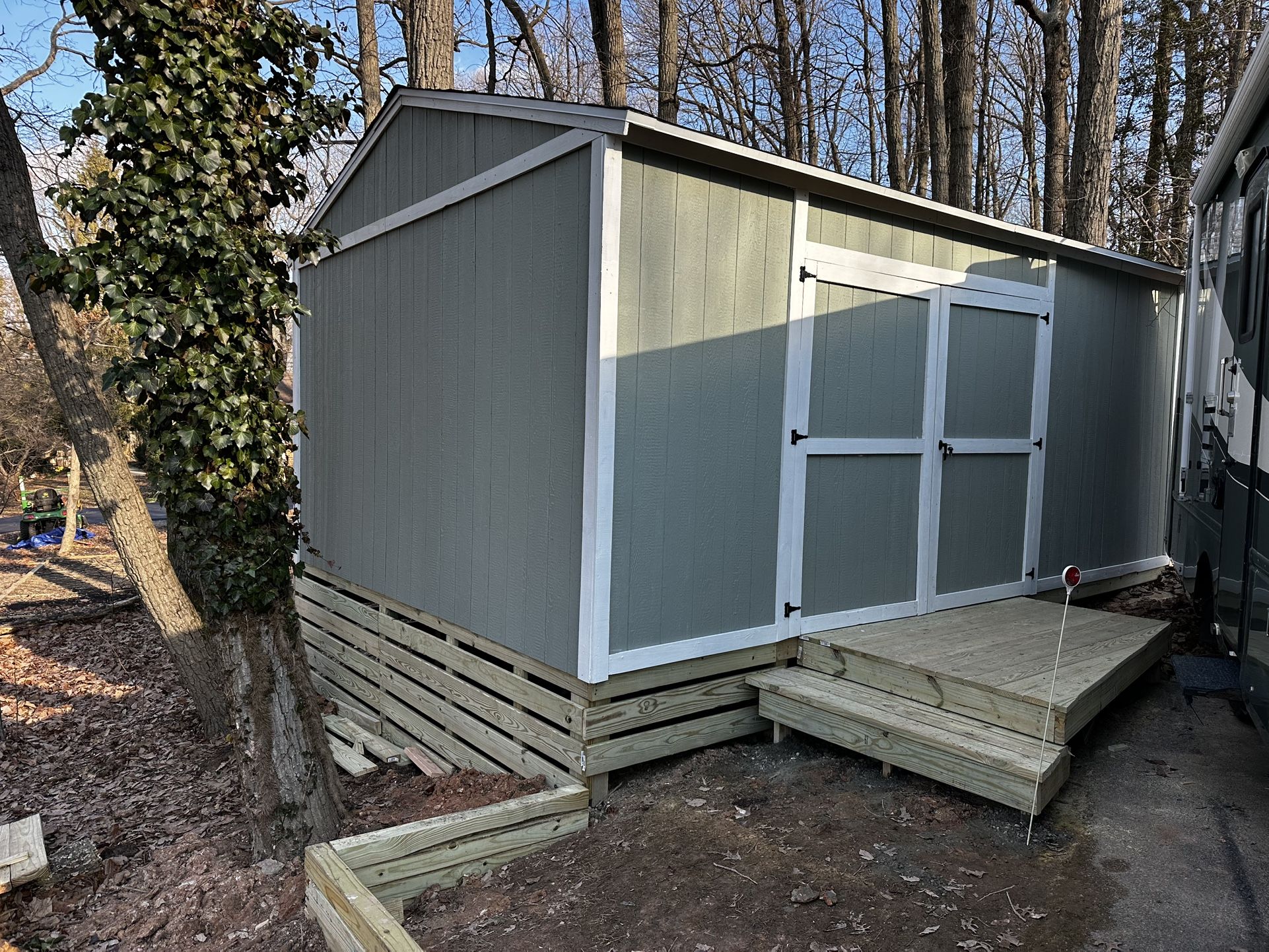 New Shed Decks