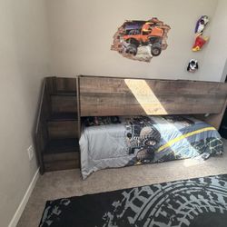 Trundle Twin Bunk Beds With Dresser