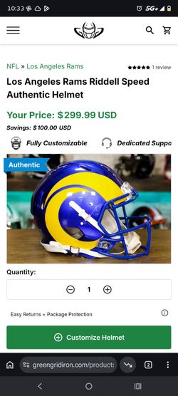 Rams helmet