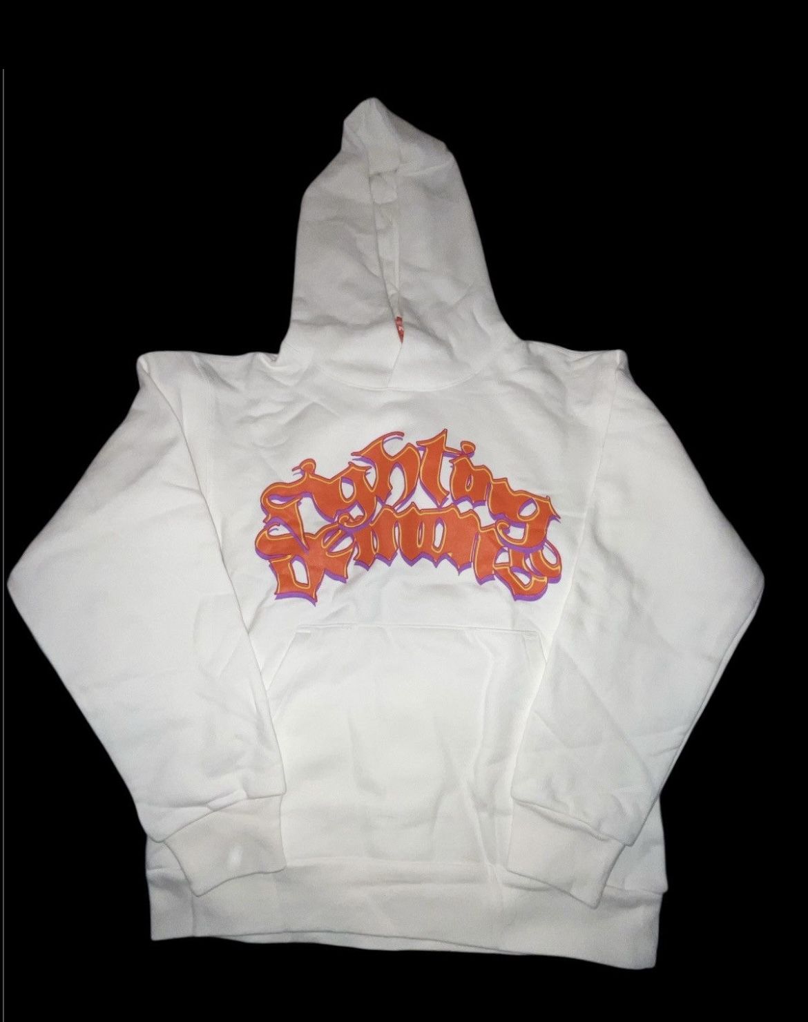 Juice Wrld x Vlone Neon Sweatshirt “FIGHTING DEMONS” Sz M