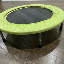 Trampoline - Black and Green