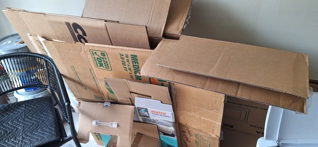 FREE Packing Paper And Moving Boxes