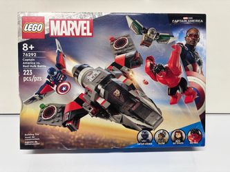 LEGO Marvel Captain America vs. Red Hulk Battle 76292