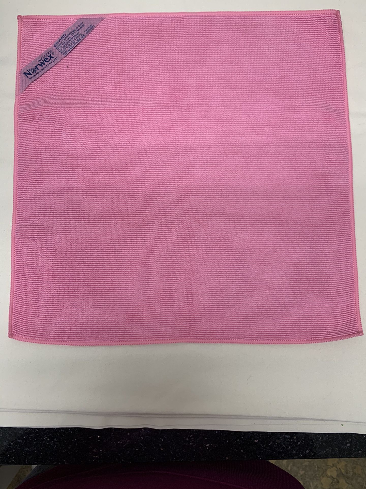 Norwex Microfiber Enviro Cloth With BacLock Pink