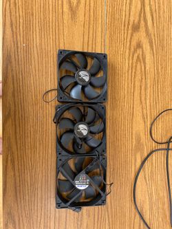Zalman computer fans like new
