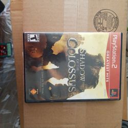 PS2 Shadow Of The Colossus Game
