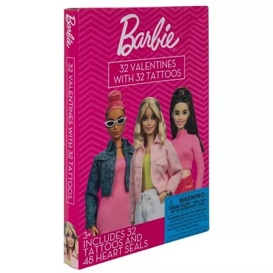 FREE Hobby Lobby Barbie Tattoo Valentines