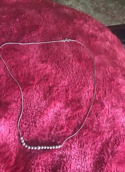 Nice silver necklace