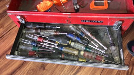 60+ Craftsman Screwdrivers, Wrenches, and more Tools+Toolbox
